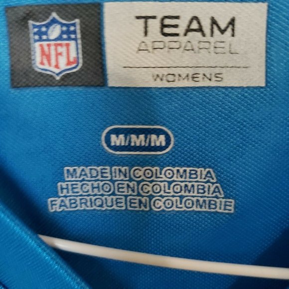 NFL Team Apparel Woman CAROLINA PANTHERS Medium - Picture 3 of 3